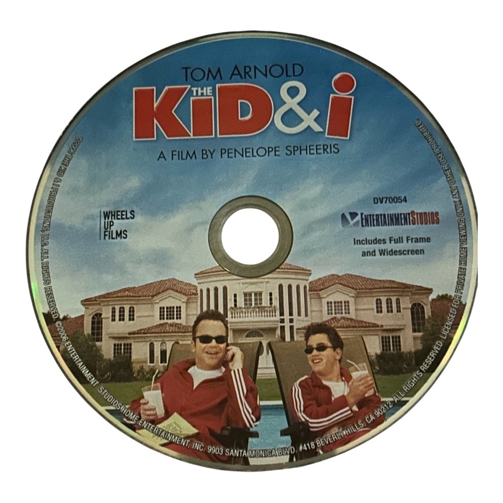 The Kid & I DVD Disc Only Tom Arnold Comedy Movie Tested Works Rare - Picture 2 of 3